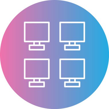 seo modern simgesinin vektör illüstrasyonu