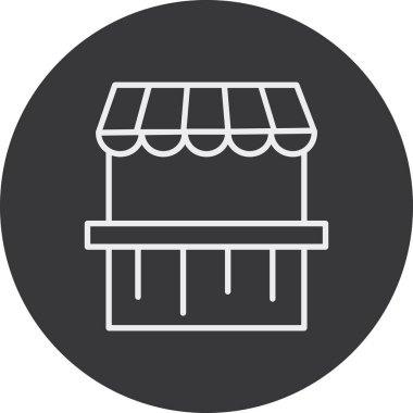 Gıda ikonunun vektör çizimi, gıda kavramı