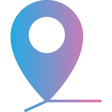 pin konum vektör illüstrasyonu