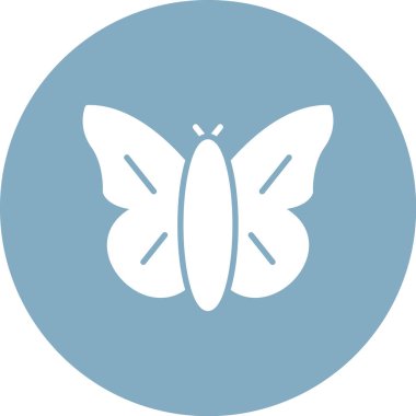 Kelebek vektör web simgesi
