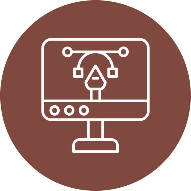 vektör izleyici simgesi illüstrasyonu