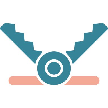 Modern eğitim ikonunun vektör illüstrasyonu