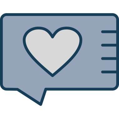 Kabarcık sohbetli kalp