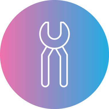 Modern ve simgenin vektör illüstrasyonu