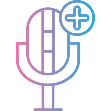 Müzik. Web simgesi basit illüstrasyon