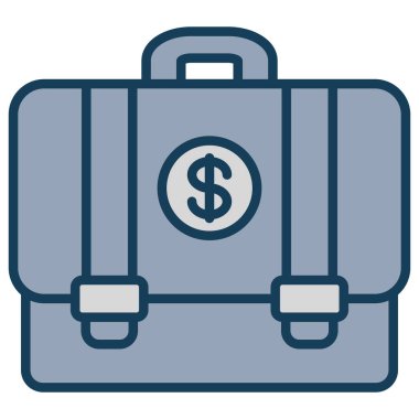 çanta para çantası simgesi