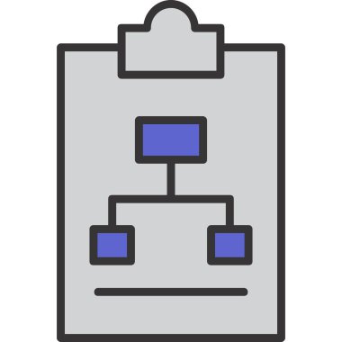 yazıcı web simgesi basit illüstrasyon