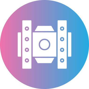 Kamera. Web simgesi basit illüstrasyon