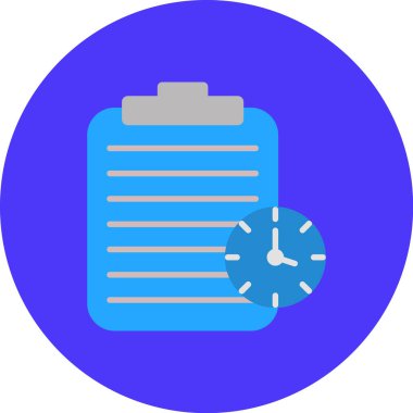 Belge. Web simgesi basit illüstrasyon