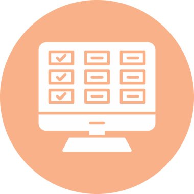 seo modern simgesinin vektör illüstrasyonu