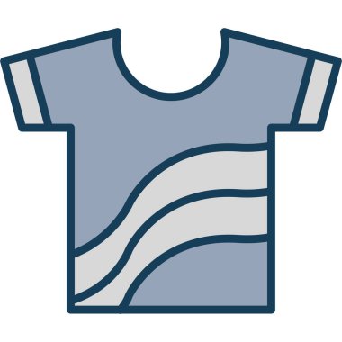 Gömlek. Web simgesi basit illüstrasyon