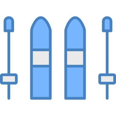 Yüzme ikonu. vektör illüstrasyonu