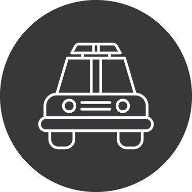 Modern otomatik simgenin vektör illüstrasyonu