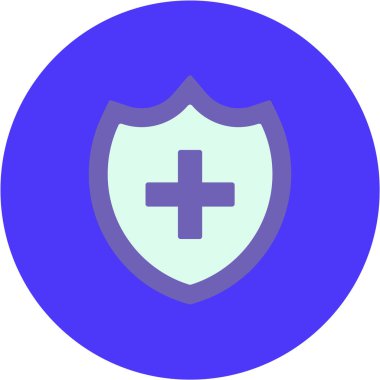 kalkan ağ simgesi basit tasarım