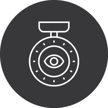 Modern bir kameranın vektör simgesi