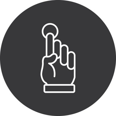 Seo simgesinin vektör illüstrasyonu