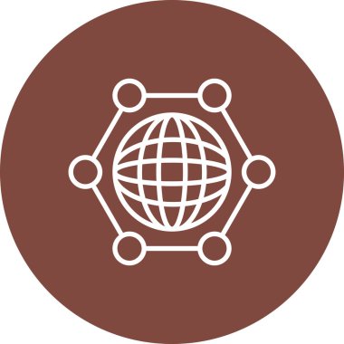 seo modern simgesinin vektör illüstrasyonu