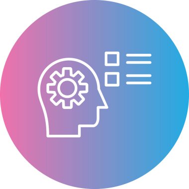 Yeteneğin Vektör İllüstrasyonu, Basit Simge