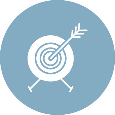 hedef simge vektör illüstrasyonu