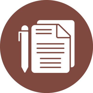 dosya vektör simgesi. düz biçim