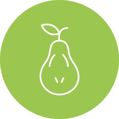 vektör armut çizimi