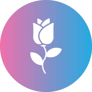 Lale Simgesi Moda Biçiminde İzole Arkaplan