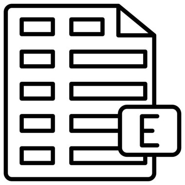 veritabanı. Web simgesi basit illüstrasyon