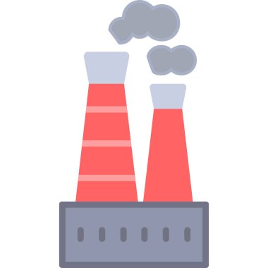 Fabrika oluşturma vektör simgesi
