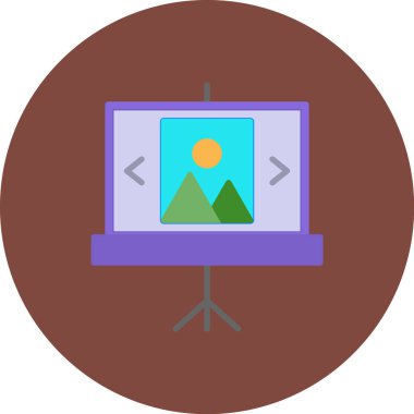 bilgisayar simgesi, vektör illüstrasyonu