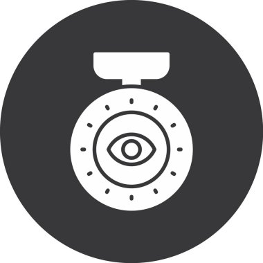 Kamera. Web simgesi basit illüstrasyon