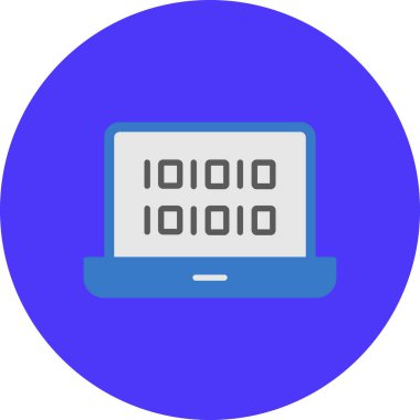 Bilgisayar. Web simgesi basit illüstrasyon