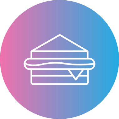 Gıda simgesinin vektör illüstrasyonu