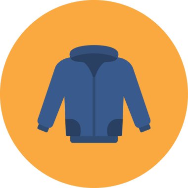 Ceketin Vektör Resmi, Basit Simge