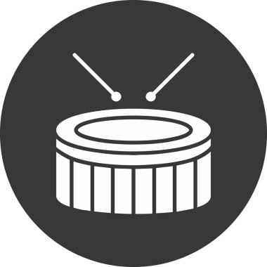 Trampetin Vektör İllüstrasyonu, Basit Simge