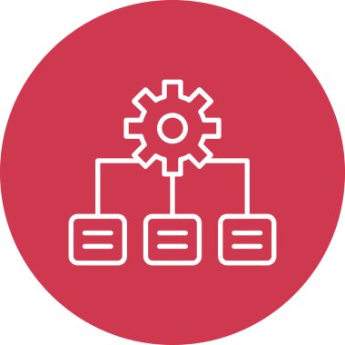 seo modern simgesinin vektör illüstrasyonu