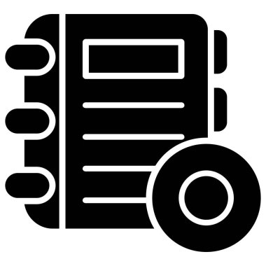 Dosya. Web simgesi basit illüstrasyon