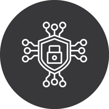 Bir b eksikliği simgesinin vektör çizimi