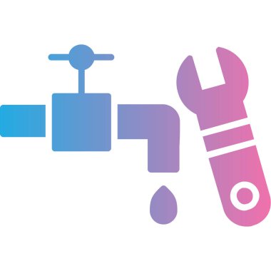 Bir tornavida ve tornavidanın vektör çizimi