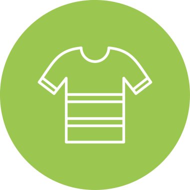 gömlek vektör simgesi modern basit illüstrasyon