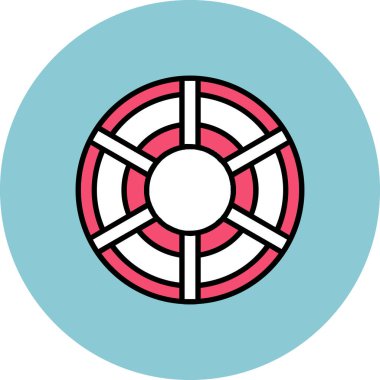 hedef simge vektör illüstrasyonu