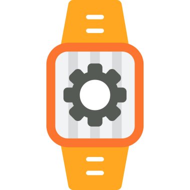 dişli simgesi vektör illüstrasyonu