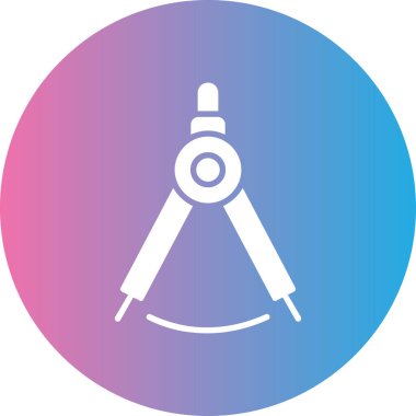 Teleskop. Web simgesi basit illüstrasyon