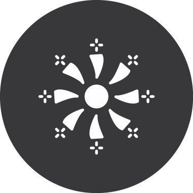 fan web simgesi basit illüstrasyon