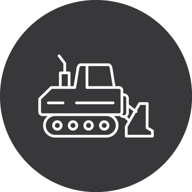 Bir simgenin vektör illüstrasyonu