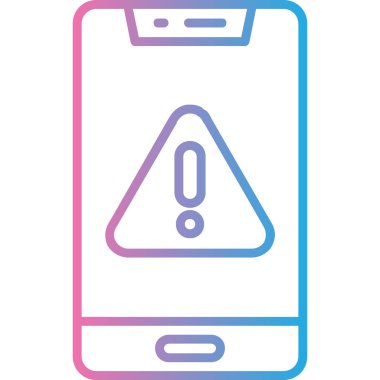 cep telefonu ikonu vektör illüstrasyonu