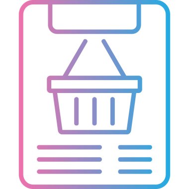 Kek. Web simgesi basit illüstrasyon