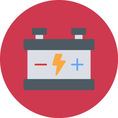 elektrikli araba vektör simgesi