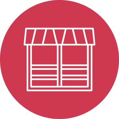 Modern simgenin vektör illüstrasyonu