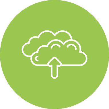 bulut hesaplama vektörü simgesi