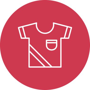 Gömlek. Web simgesi basit illüstrasyon